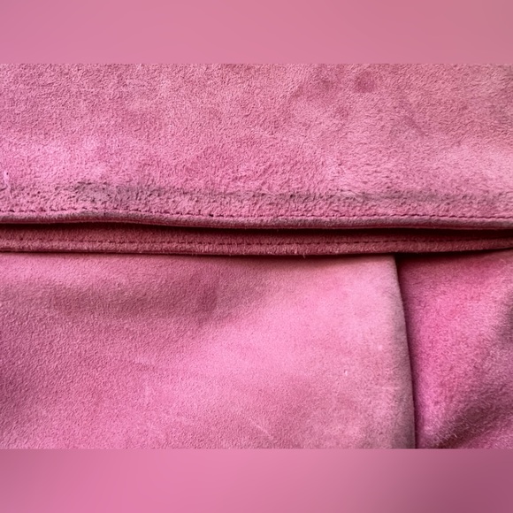 Salvatore Ferragamo “Masa” Suede Clutch - Picture 5 of 16